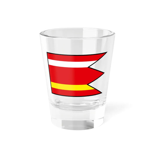 Hendrichovce Presov Flag (Slovakia) Shot Glass 1.5oz 1.5oz - Go Mug Yourself