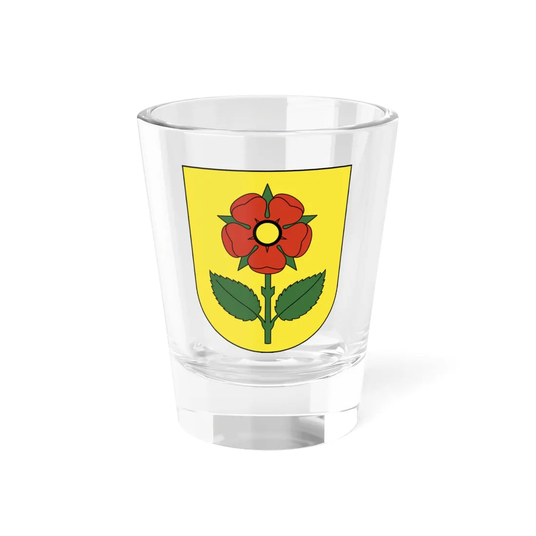 Henggart-blazon (Switzerland) (Coat of Arms) Shot Glass 1.5oz 1.5oz - Go Mug Yourself