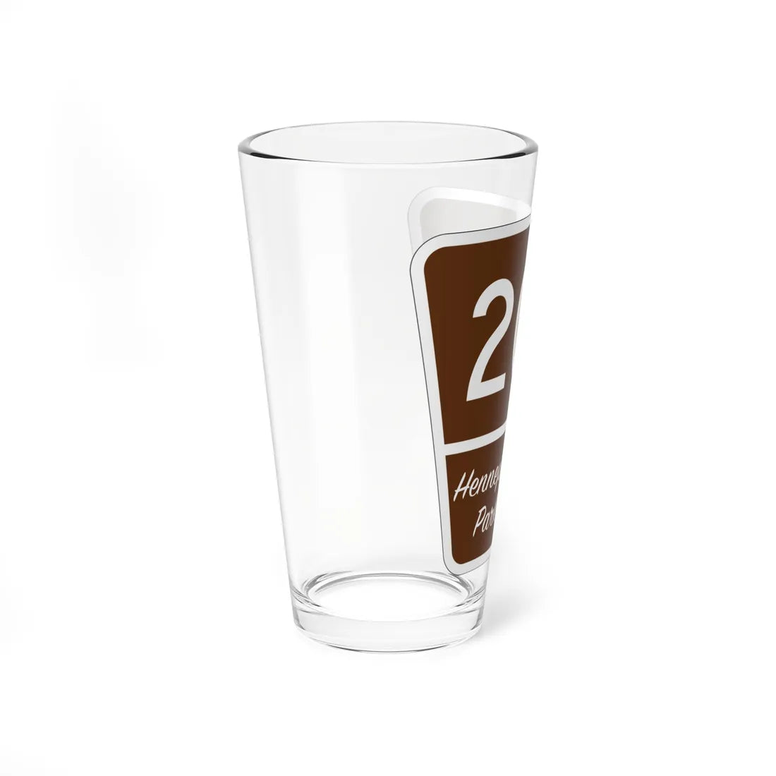 Hennepin County 202 MN (Minnesota) (Road Sign) Pint Glass 16oz - Go Mug Yourself