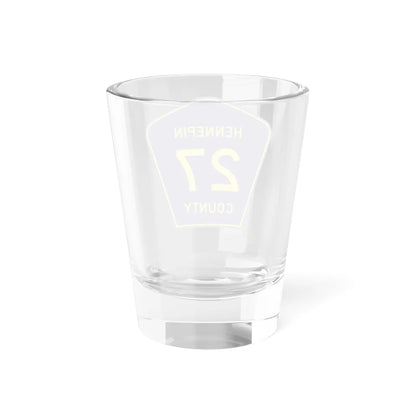 Hennepin County 27 (Minnesota) (Road Sign) Shot Glass 1.5oz - Go Mug Yourself
