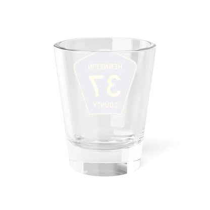 Hennepin County 37 (Minnesota) (Road Sign) Shot Glass 1.5oz - Go Mug Yourself