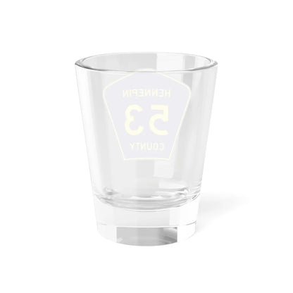 Hennepin County 53 (Minnesota) (Road Sign) Shot Glass 1.5oz - Go Mug Yourself