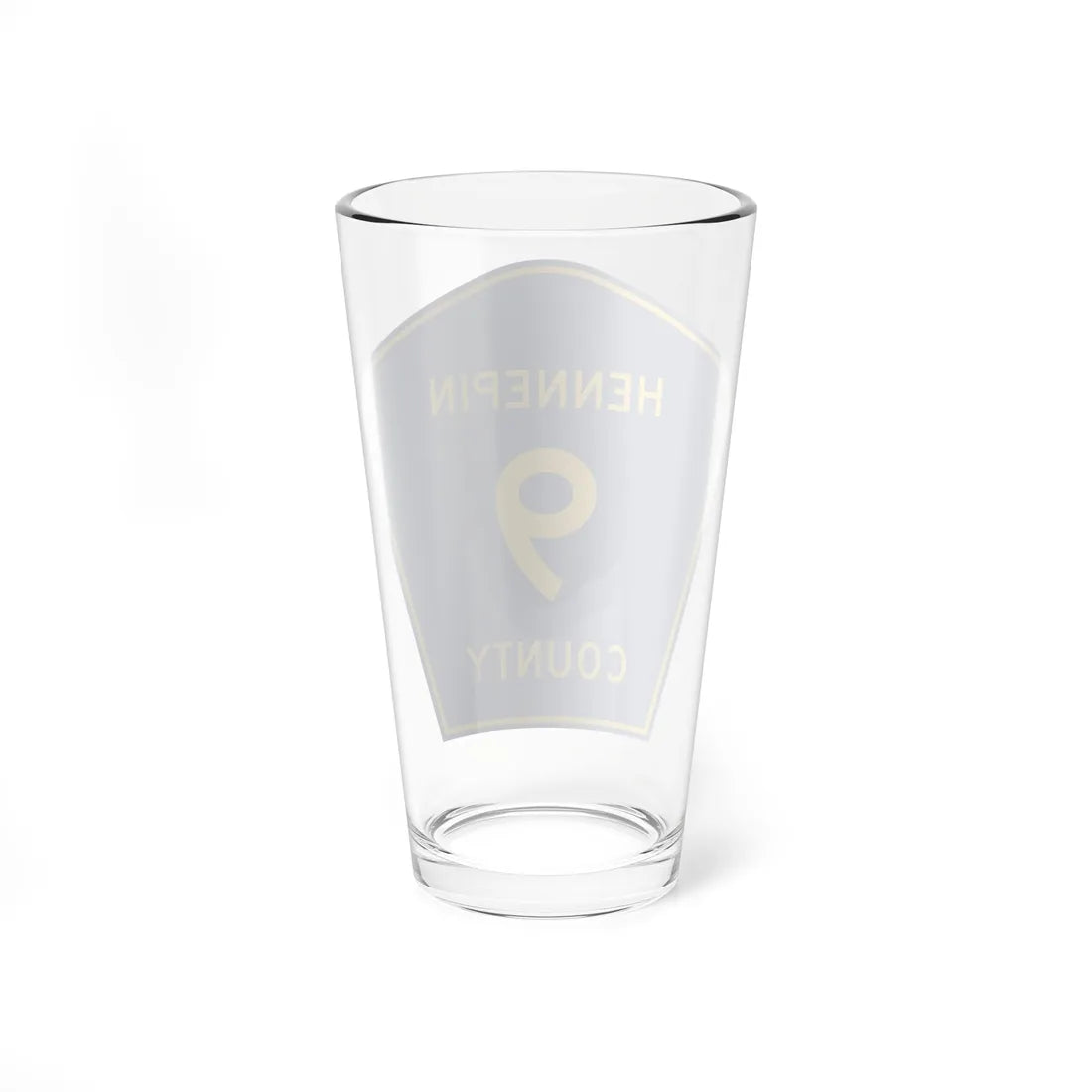 Hennepin County 9 (Minnesota) (Road Sign) Pint Glass 16oz - Go Mug Yourself