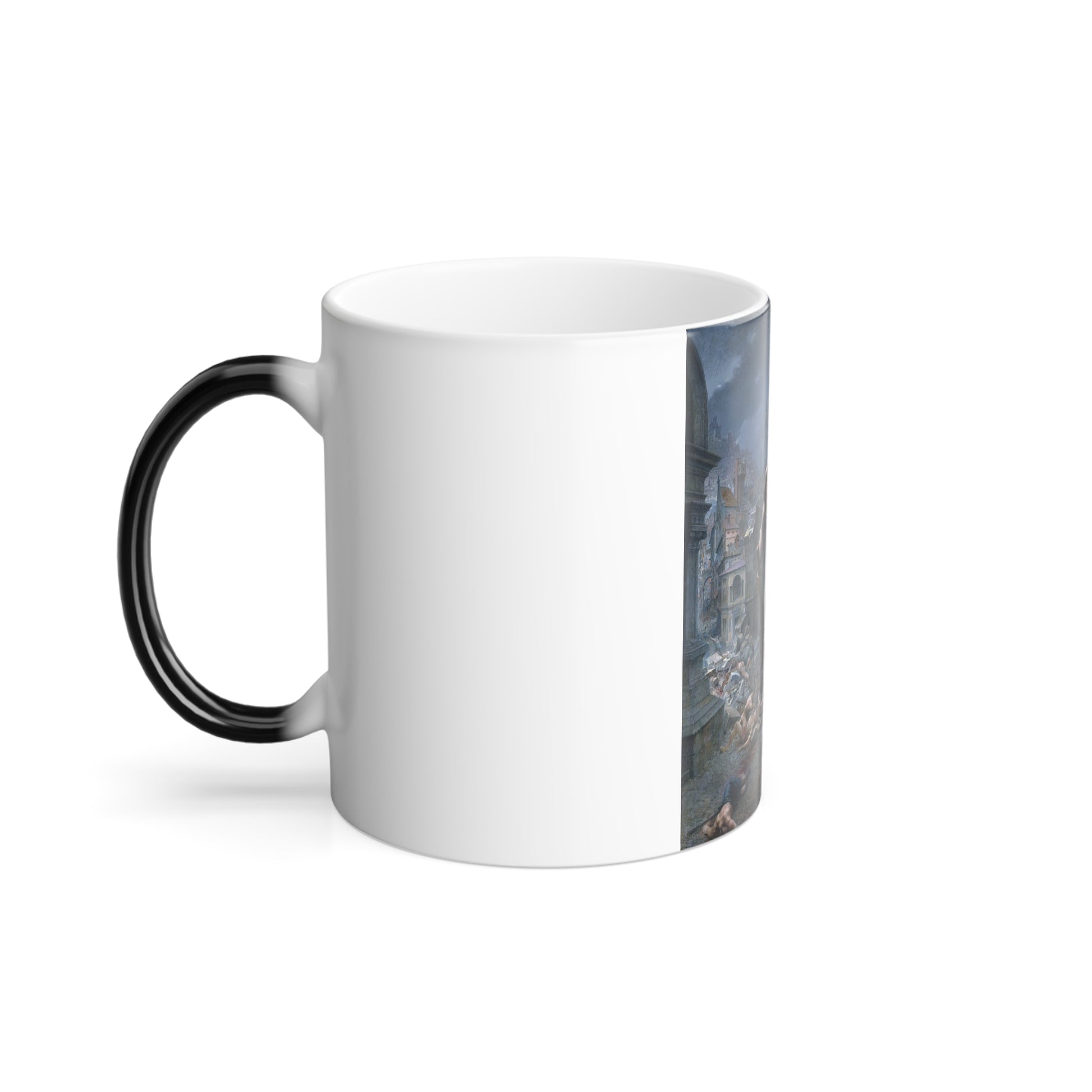 Henri-Camille Danger (1857-1937) Scourge - oil on canvas 1901 wb - Color Changing Mug 11oz-Go Mug Yourself