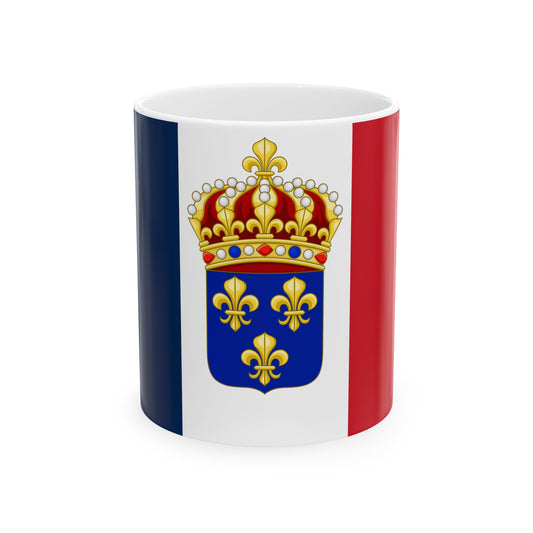 Henri dArtois Flag of France proposed (France) White Coffee Mug-11oz-Go Mug Yourself