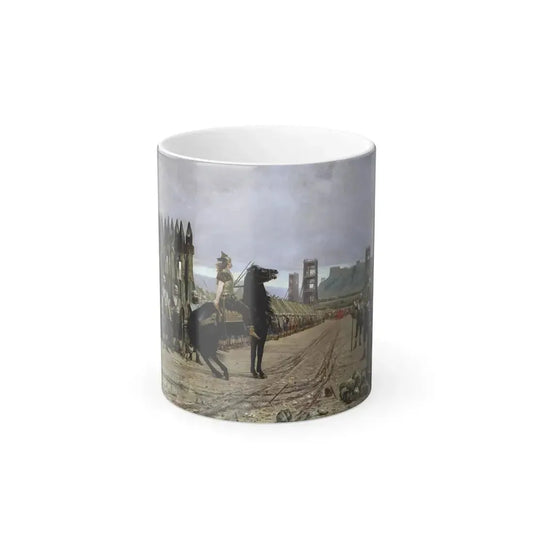 Henri-Paul Motte (1846-1922) Vercingetorix Before Caesar - 1886 - Color Changing Mug 11oz 11oz - Go Mug Yourself