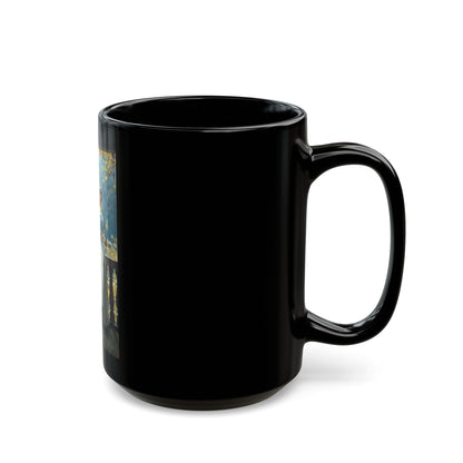 Henrik Nordenberg (1857-1928) Harvesting the Grapes - Black Coffee Mug-Go Mug Yourself
