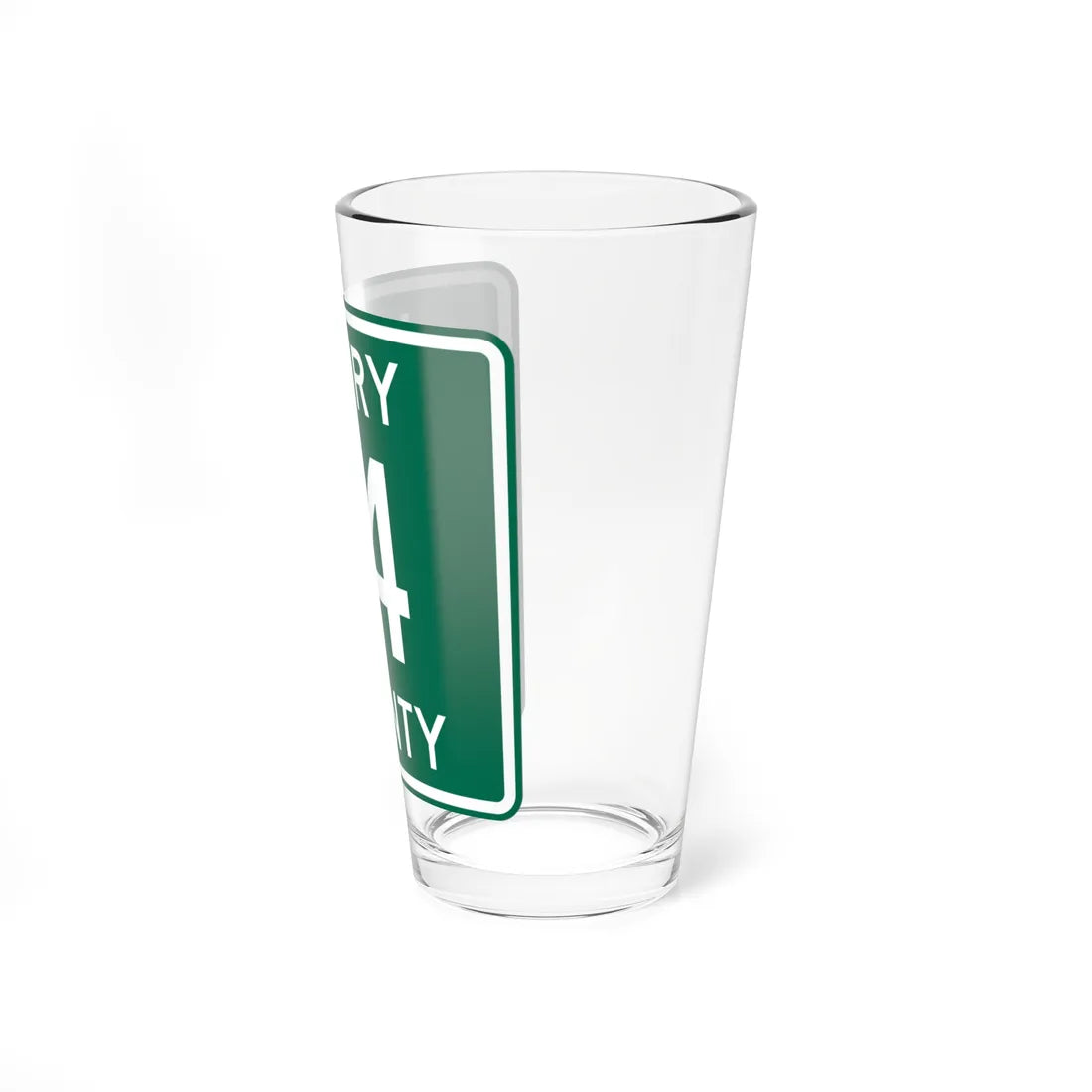 Henry County Route 14 OH (Ohio) (Road Sign) Pint Glass 16oz - Go Mug Yourself