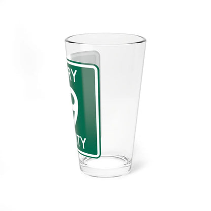 Henry County Route 19 OH (Ohio) (Road Sign) Pint Glass 16oz - Go Mug Yourself