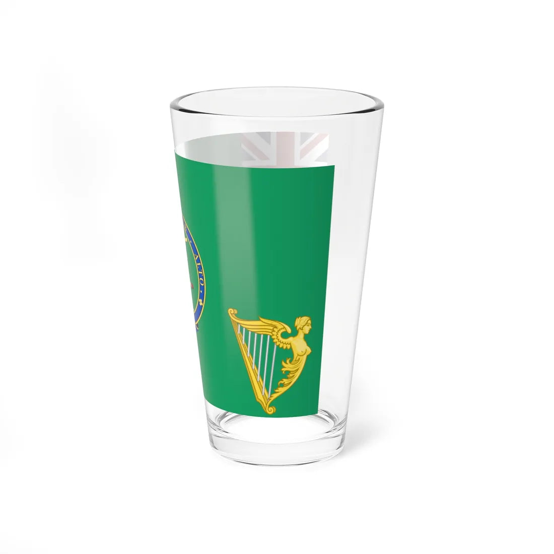 Henry Kelletts sledge flag (Ireland) Pint Glass 16oz - Go Mug Yourself