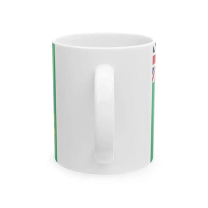 Henry Kelletts sledge flag (Ireland) White Coffee Mug - Go Mug Yourself
