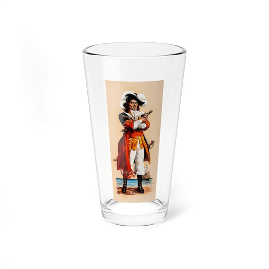 Henry Morgan - Pint Glass 16oz-16oz-Go Mug Yourself