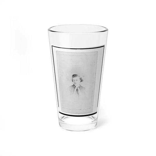 Henry Stein, Head-And-Shoulders Portrait, Facing Front (U.S. Civil War) Pint Glass 16oz-16oz-Go Mug Yourself