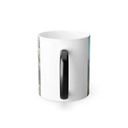 Henryk Siemiradzki (1843-1902) Phryne at the Festival of Poseidon in Eleusin - Oil on Canvas 1889 - Color Changing Mug 11oz - Go Mug Yourself
