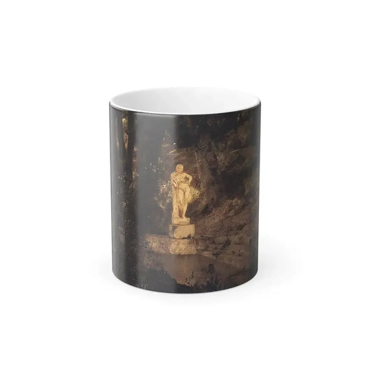 Henryk Siemiradzki (1843-1902) The Pond Fauna - Oil on canvas 1881 - Color Changing Mug 11oz 11oz - Go Mug Yourself