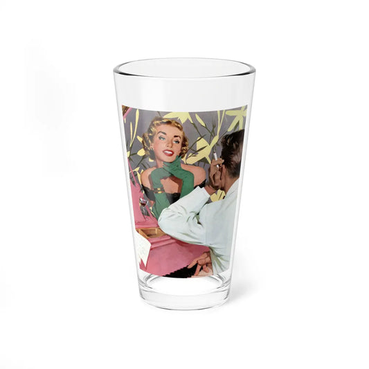 Her Gown Was Lacy and Black, 1951 - Pint Glass 16oz-16oz-Go Mug Yourself