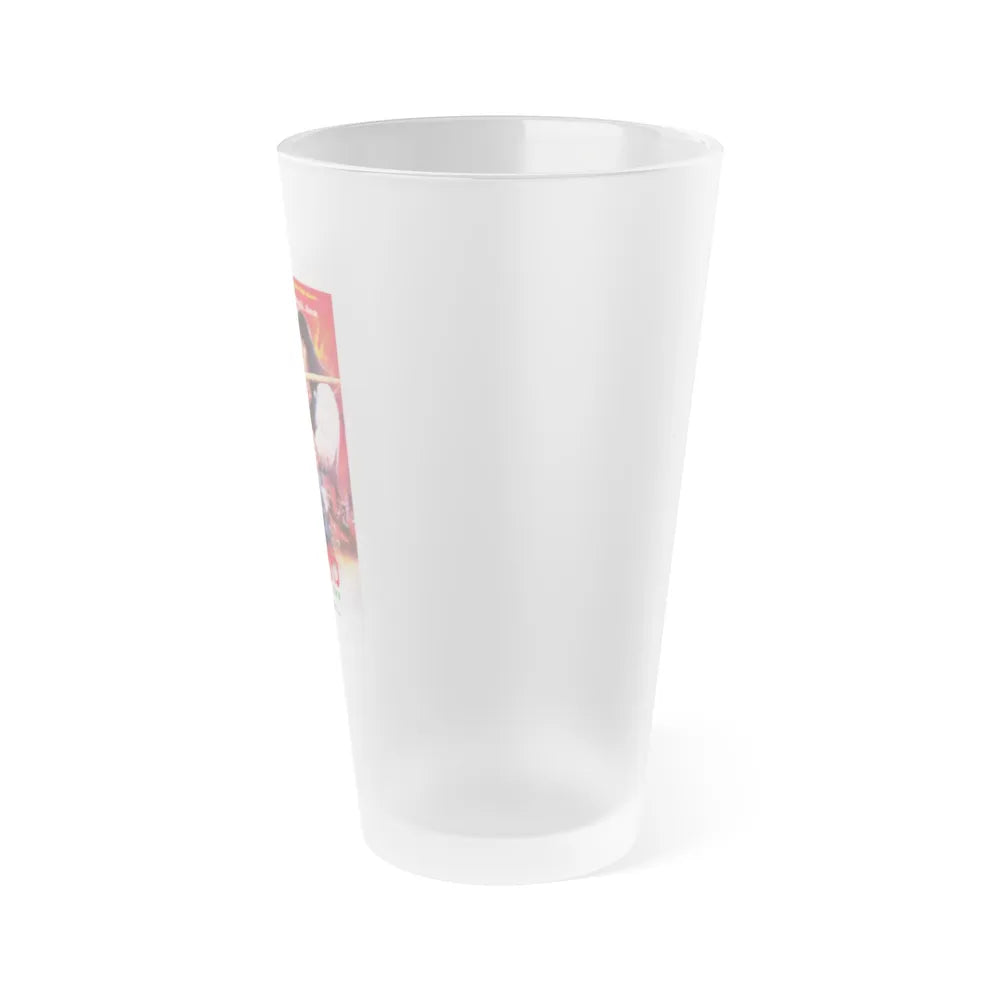 HER VENGEANCE 1988 Movie Poster - Frosted Pint Glass 16oz-Go Mug Yourself