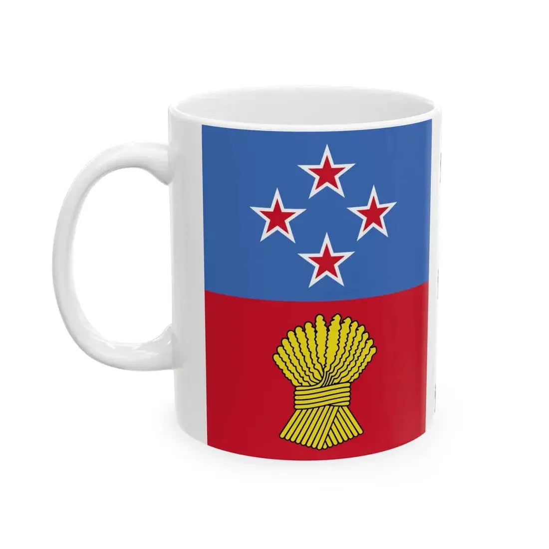 Heraldic banner of New Zealand (New Zealand) White Coffee Mug - Go Mug Yourself
