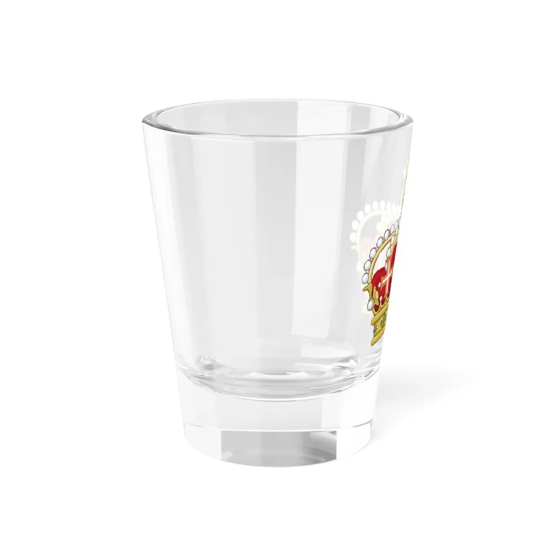 Heraldic Royal Crown of Italy (Italy) (Coat of Arms) Shot Glass 1.5oz - Go Mug Yourself