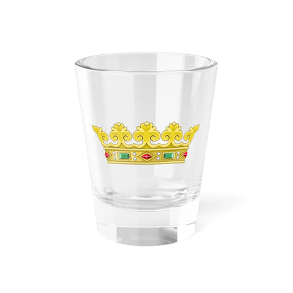 Heraldic Royal Crown of Portugal - Opened (Portugal) (Coat of Arms) Shot Glass 1.5oz 1.5oz - Go Mug Yourself
