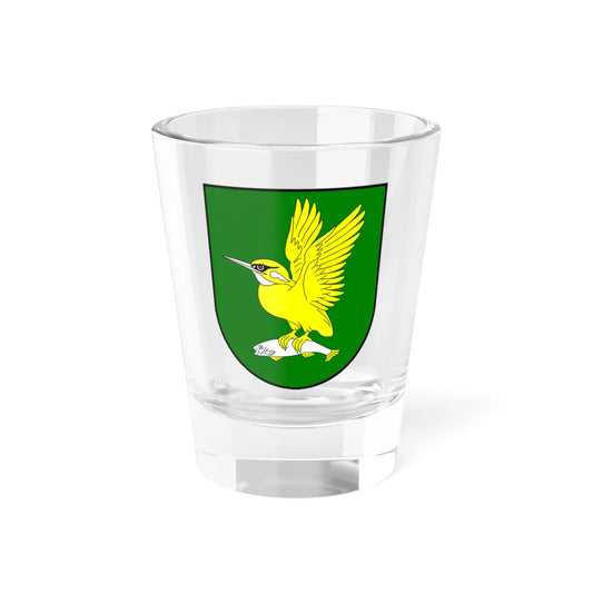 Herb Białej Waki (Lithuania) (Coat of Arms) Shot Glass 1.5oz 1.5oz - Go Mug Yourself