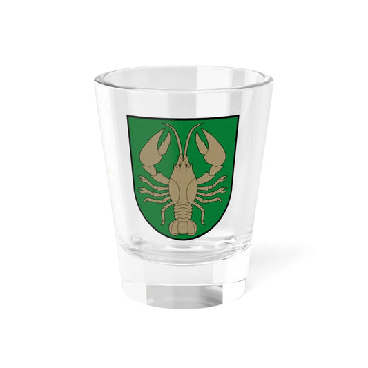 Herb Nowych Święcian (Lithuania) (Coat of Arms) Shot Glass 1.5oz 1.5oz - Go Mug Yourself