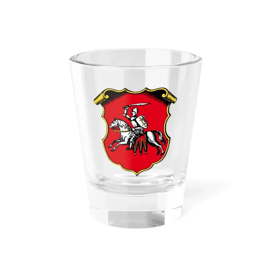 Herbarz Kaspra Niesieckiego Трокское (Belarus) (Coat of Arms) Shot Glass 1.5oz 1.5oz - Go Mug Yourself