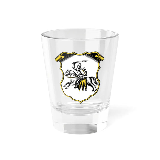 Herbarz Kaspra Niesieckiego Полоцкое (Belarus) (Coat of Arms) Shot Glass 1.5oz 1.5oz - Go Mug Yourself
