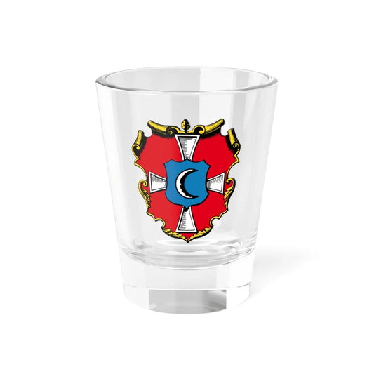 Herbarz Kaspra Niesieckiego Брацлавское (Lithuania) (Coat of Arms) Shot Glass 1.5oz 1.5oz - Go Mug Yourself