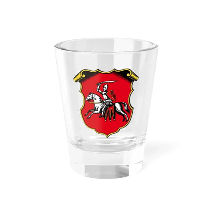 Herbarz Kaspra Niesieckiego Минское (Lithuania) (Coat of Arms) Shot Glass 1.5oz 1.5oz - Go Mug Yourself