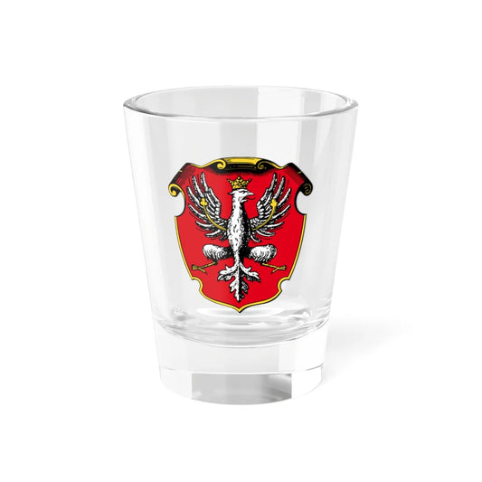 Herbarz Kaspra Niesieckiego Краковское (Lithuania) (Coat of Arms) Shot Glass 1.5oz 1.5oz - Go Mug Yourself
