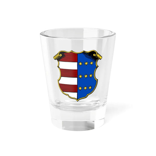 Herbarz Kaspra Niesieckiego Сандомирское (Lithuania) (Coat of Arms) Shot Glass 1.5oz 1.5oz - Go Mug Yourself