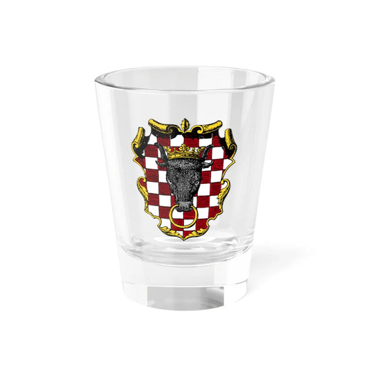Herbarz Kaspra Niesieckiego Калишское (Lithuania) (Coat of Arms) Shot Glass 1.5oz 1.5oz - Go Mug Yourself