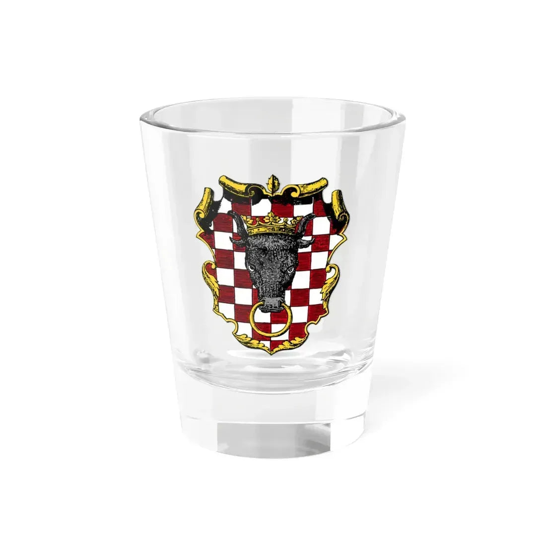 Herbarz Kaspra Niesieckiego Калишское (Lithuania) (Coat of Arms) Shot Glass 1.5oz 1.5oz - Go Mug Yourself