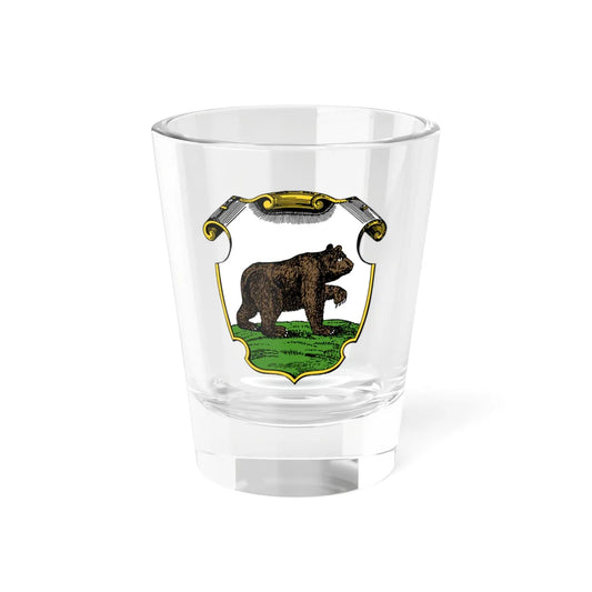 Herbarz Kaspra Niesieckiego Киевское (Lithuania) (Coat of Arms) Shot Glass 1.5oz 1.5oz - Go Mug Yourself