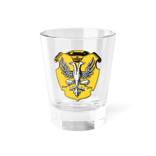 Herbarz Kaspra Niesieckiego Черниговское (Lithuania) (Coat of Arms) Shot Glass 1.5oz 1.5oz - Go Mug Yourself