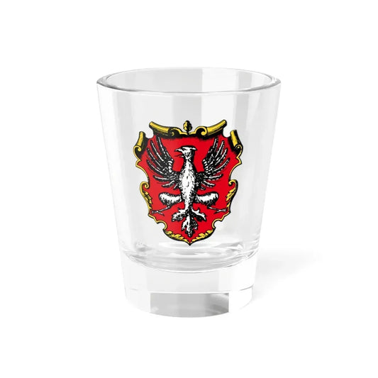 Herbarz Kaspra Niesieckiego Познанское (Lithuania) (Coat of Arms) Shot Glass 1.5oz 1.5oz - Go Mug Yourself