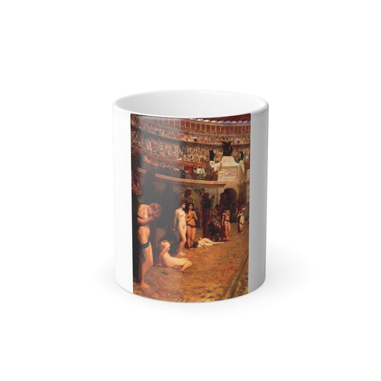 Herbert Gustave Schmalz (1856-1935) Faithful Unto Death - Oil on canvas 1888 - Color Changing Mug 11oz-11oz-Go Mug Yourself