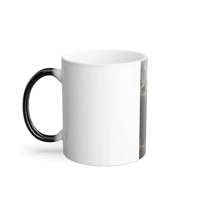 Herbert James Draper (1863-1920) Clyties of the Mist - oil on canvas 1912 - Color Changing Mug 11oz - Go Mug Yourself