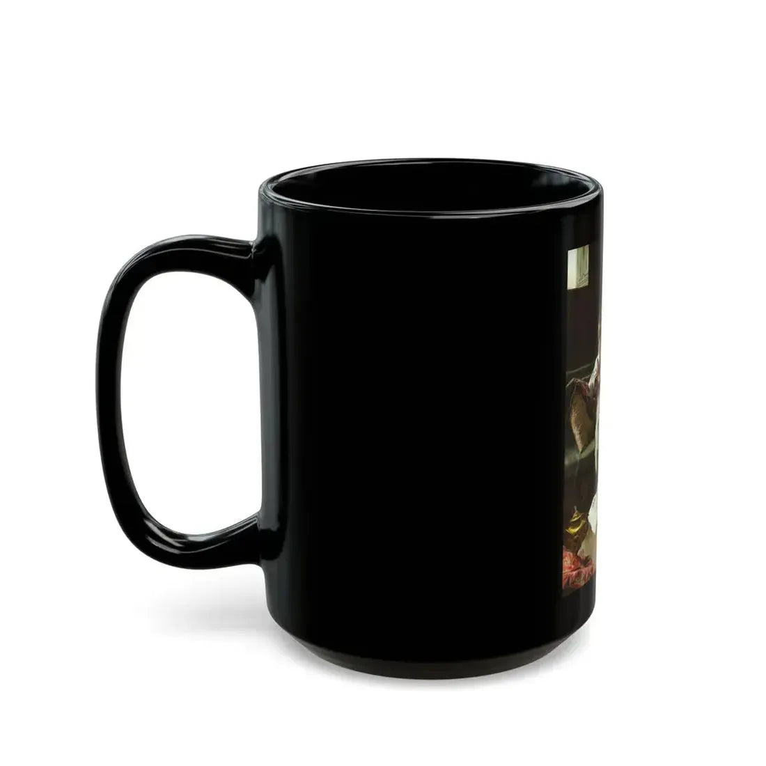 Herbert James Draper (1863-1920) Contemplation - c1900 - Black Coffee Mug - Go Mug Yourself