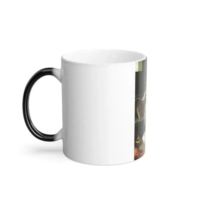 Herbert James Draper (1863-1920) Contemplation - c1900 - Color Changing Mug 11oz - Go Mug Yourself