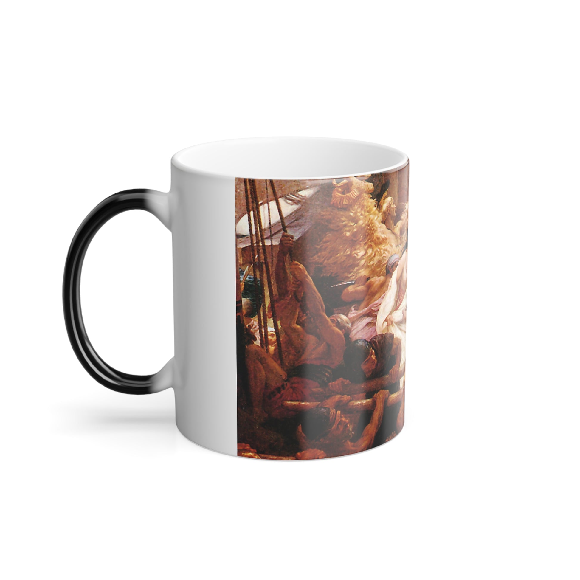 Herbert James Draper (1863-1920) The Golden Fleece - Oil on canvas - Color Changing Mug 11oz-Go Mug Yourself