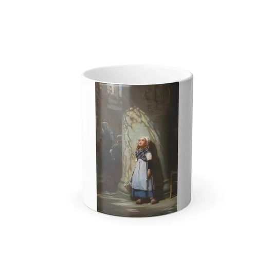 Herbert James Draper (1863-1920) The Golden Rays - Color Changing Mug 11oz 11oz - Go Mug Yourself