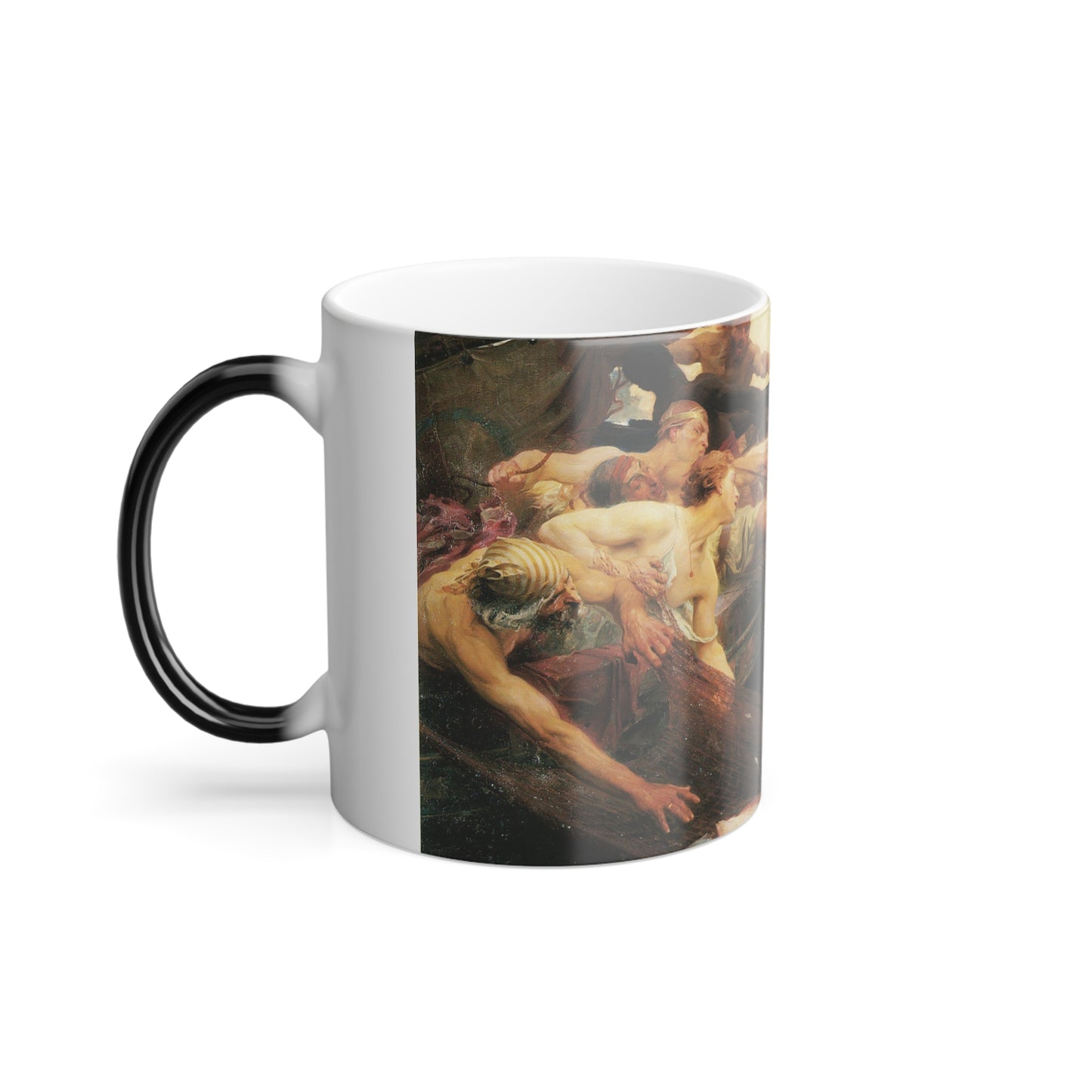 Herbert James Draper (1863-1920) The Sea Maiden - Oil on canvas 1894 - Color Changing Mug 11oz-Go Mug Yourself