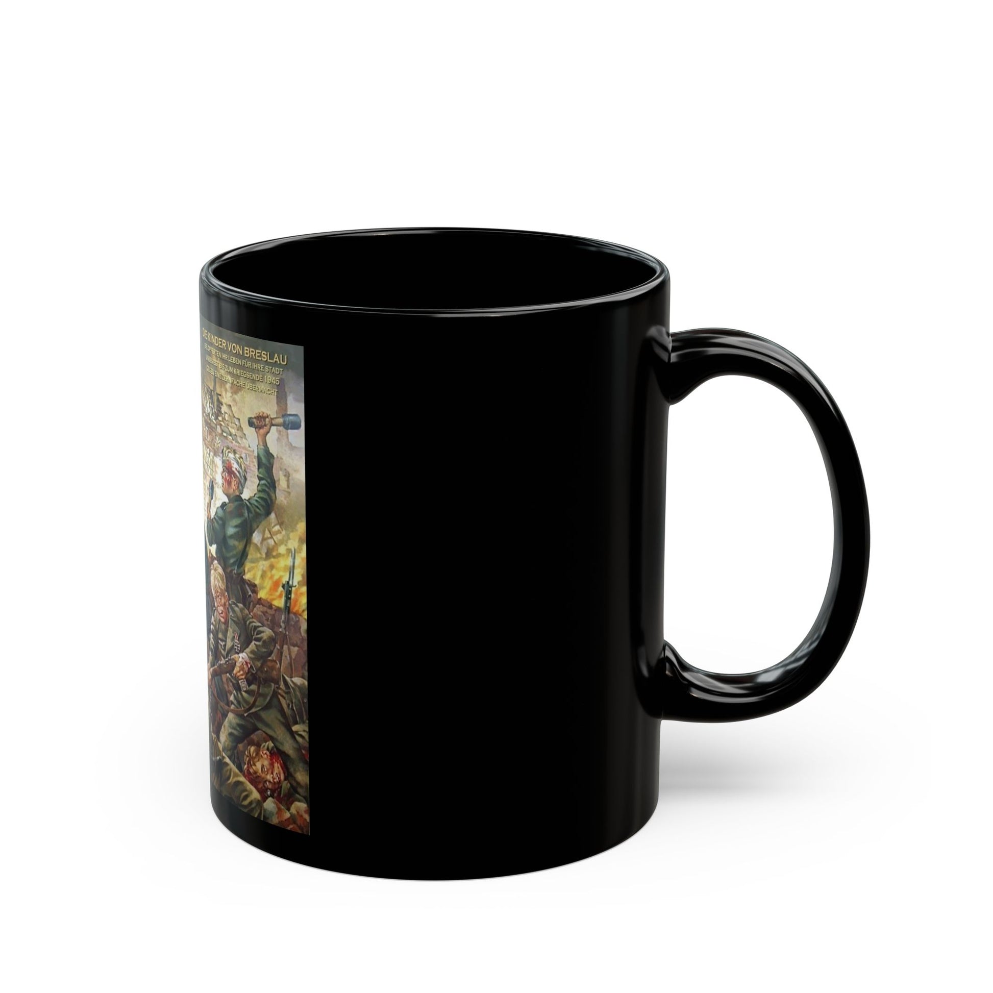Herbert Smagon (1927-) die kinder von Breslau - Black Coffee Mug-Go Mug Yourself