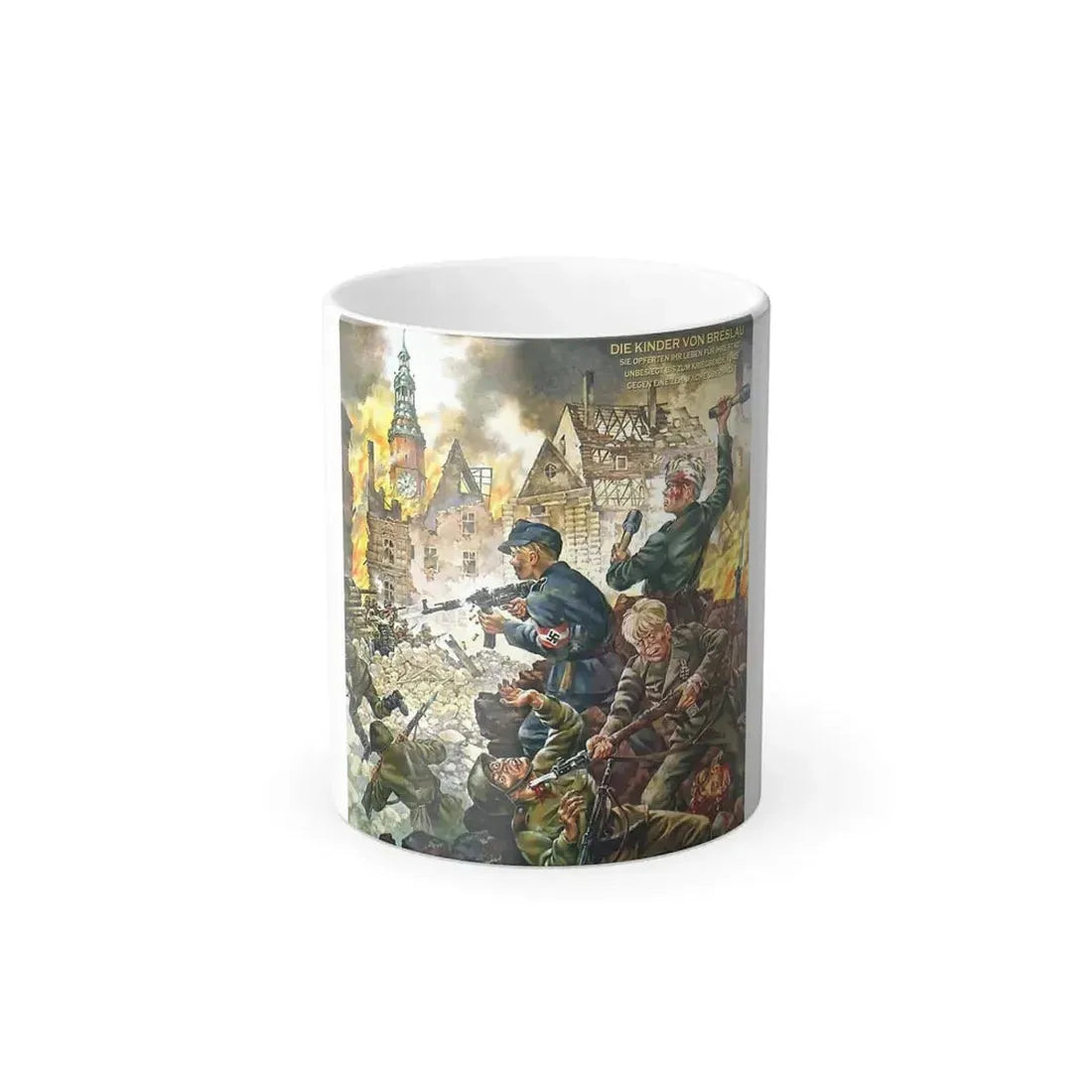 Herbert Smagon (1927-) die kinder von Breslau - Color Changing Mug 11oz 11oz - Go Mug Yourself