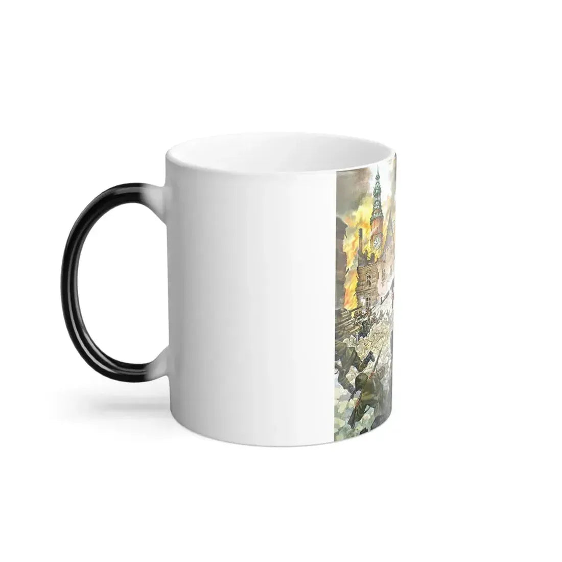 Herbert Smagon (1927-) die kinder von Breslau - Color Changing Mug 11oz - Go Mug Yourself