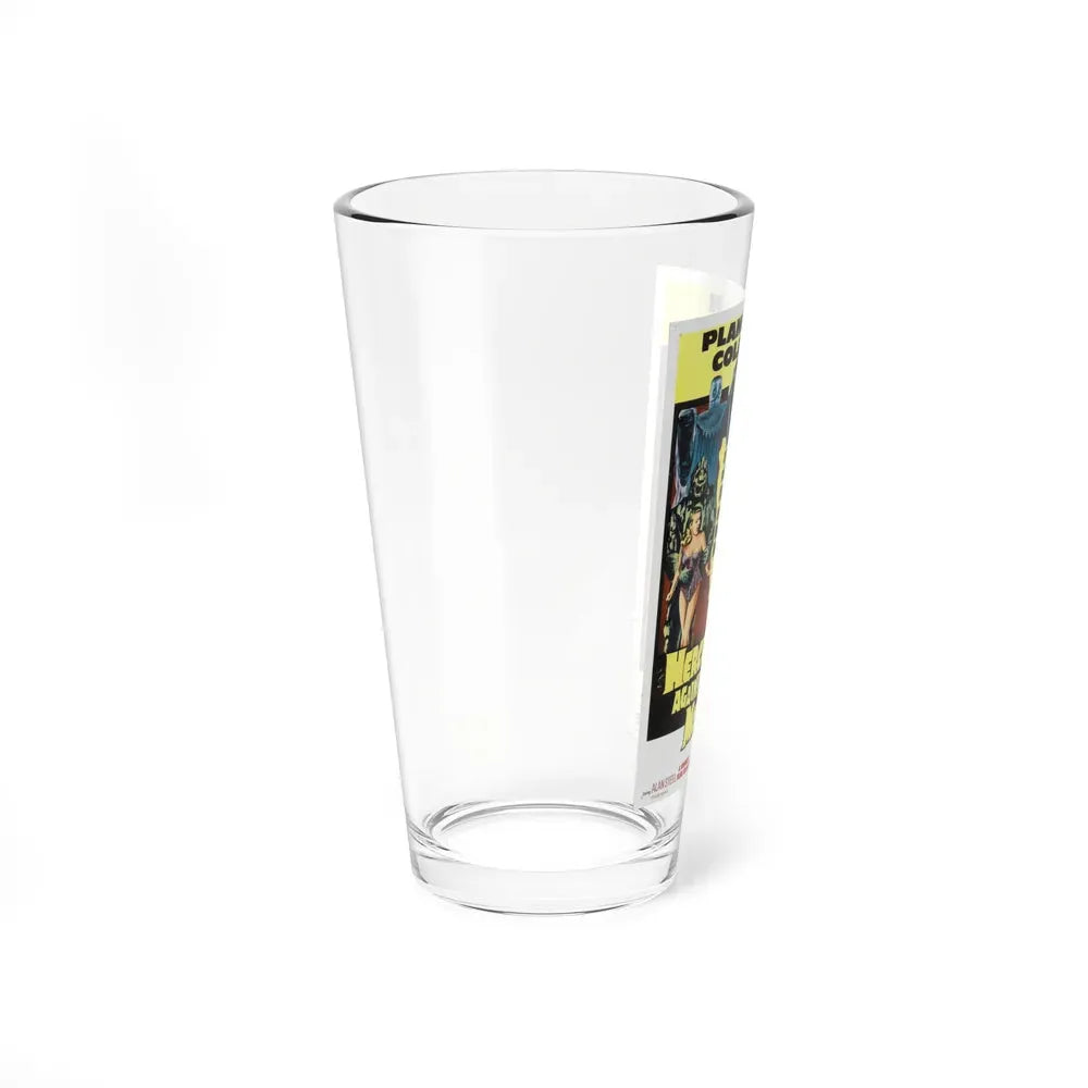HERCULES AGAINST THE MOON MEN 1964 Movie Poster - Pint Glass 16oz - Go Mug Yourself