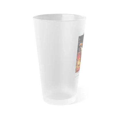 HERCULES AGAINST THE MOON MEN (2) 1964 Movie Poster - Frosted Pint Glass 16oz - Go Mug Yourself