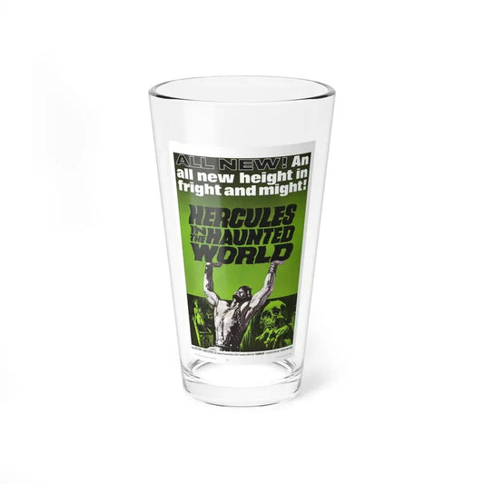 HERCULES IN THE HAUNTED WORLD 1961 Movie Poster - Pint Glass 16oz 16oz - Go Mug Yourself